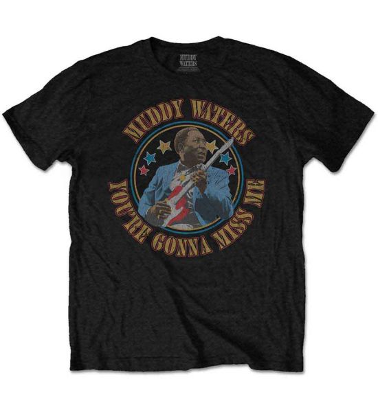 Muddy Waters: Gonna Miss Me - Black T-Shirt