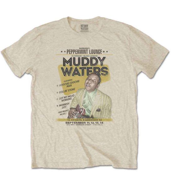 Muddy Waters: Peppermint Lounge - Sand T-Shirt