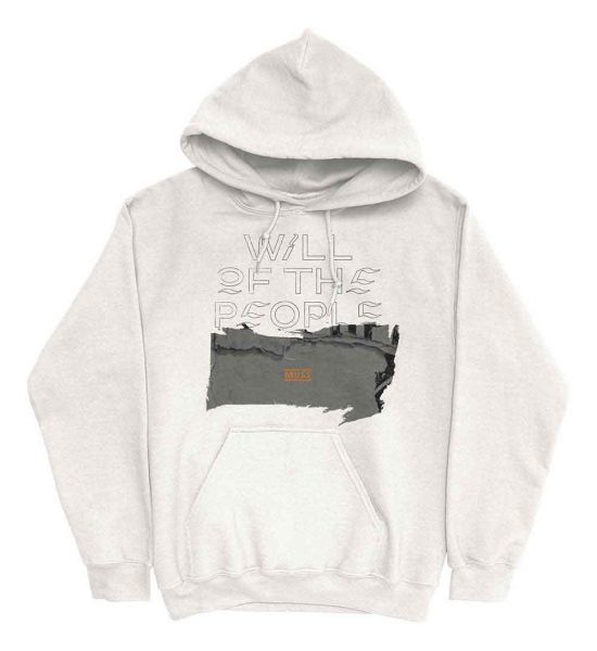 Muse: Will Of The People - White Pullover Hoodie