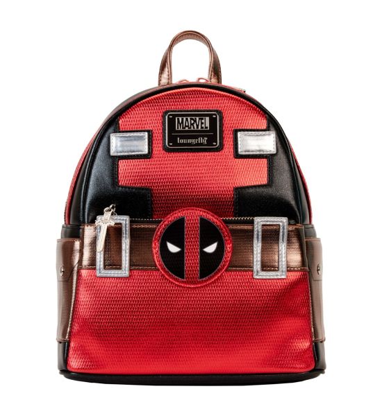 Loungefly Marvel Deadpool Metallic Collection Cosplay Mini Rucksack Merchoid Deutschland