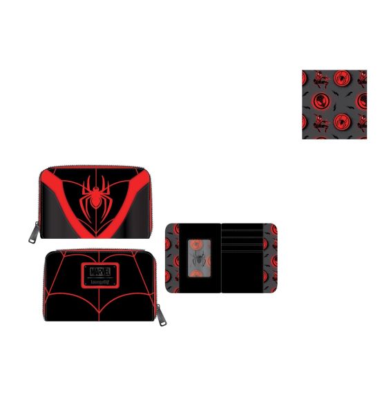 Spider-Man: Miles Morales Cosplay Loungefly Zip Around Wallet