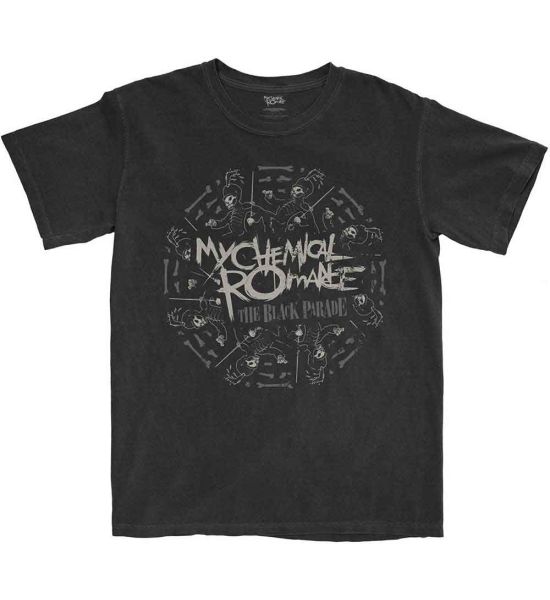 My Chemical Romance: Circle March - Black T-Shirt