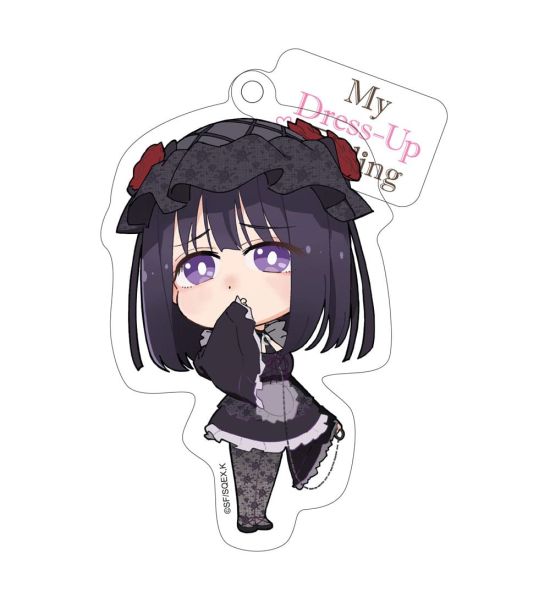 My Dress-Up Darling: Marin Shizuku Cosplay Chibi Style Acrylic Keychain (8cm) Preorder