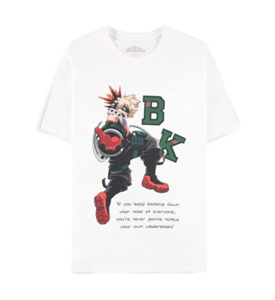 My Hero Academia: Bakugo White Quote T-Shirt