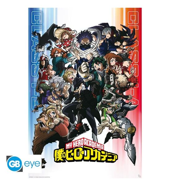 My Hero Academia: Class 1-A vs 1-B Poster (91.5x61cm) Preorder