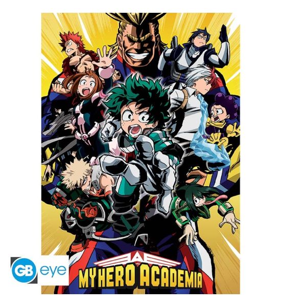 My Hero Academia: Groupe Poster (91.5x61cm) Preorder