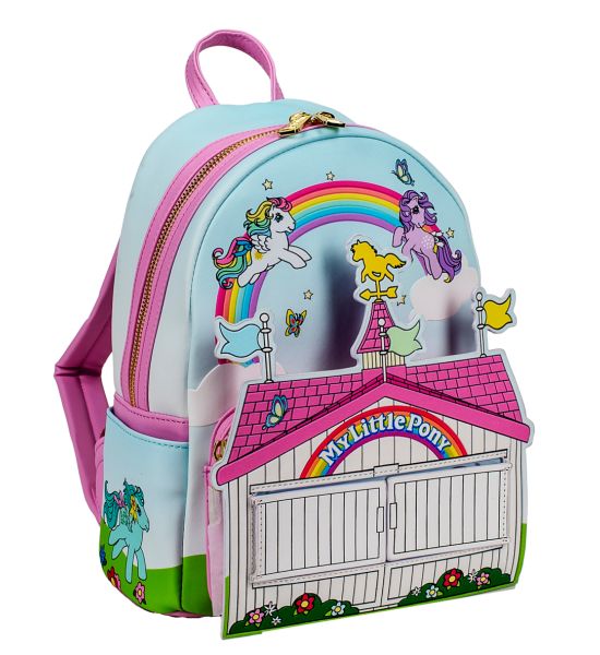 Loungefly My Little Pony: 40th Anniversary Stable Mini Backpack