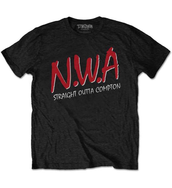 N.W.A: Straight Outta Compton - Black T-Shirt