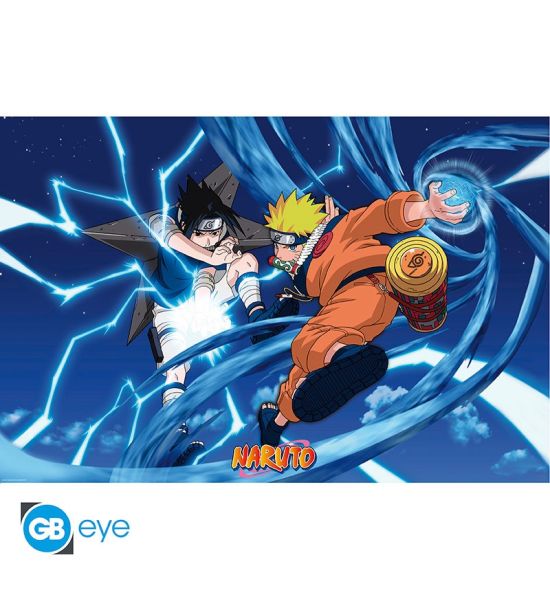 Naruto: Naruto & Sasuke Poster (91.5x61cm) Preorder