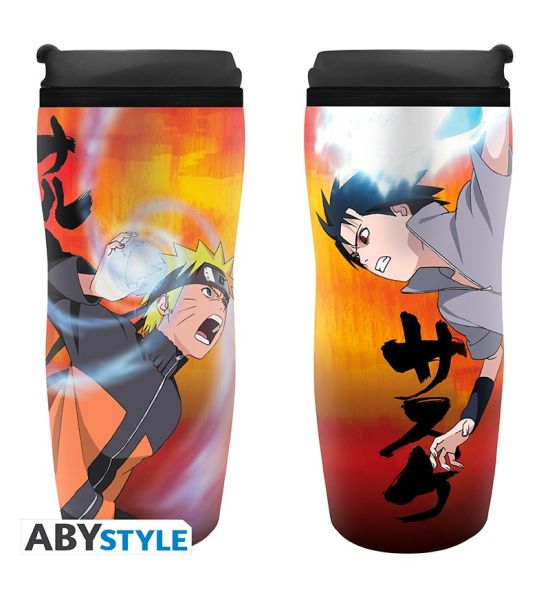 Naruto: Naruto: vs Sasuke Travel Mug Preorder