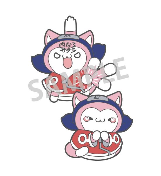 Naruto: Sakura Haruno Nyaruto! Enamel Pins Mega Cat Project (5cm Case) Preorder