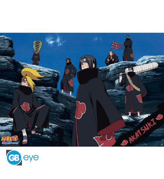 Naruto Shippuden: Akatsuki Poster (91.5x61cm) Preorder