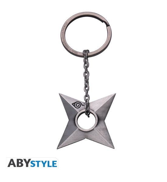 Naruto Shippuden: Konoha Shuriken Keychain