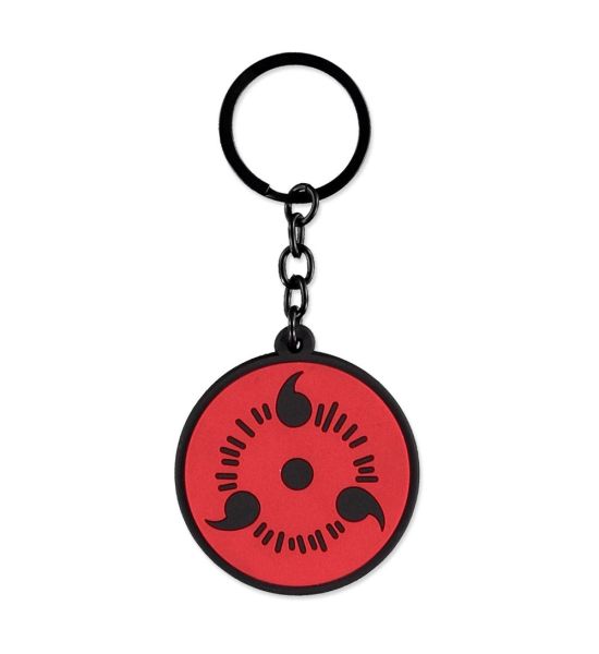 Naruto Shippuden: Sharingan Rubber-Keychain Preorder