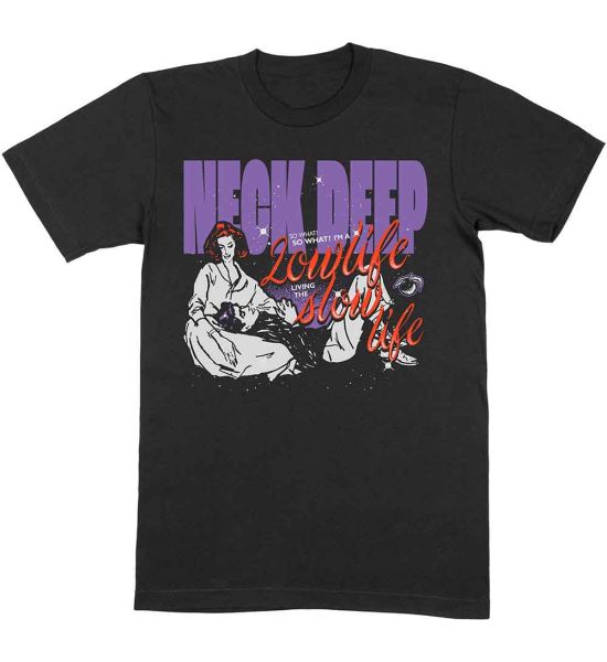 Neck Deep: Lowlife Couple - Black T-Shirt