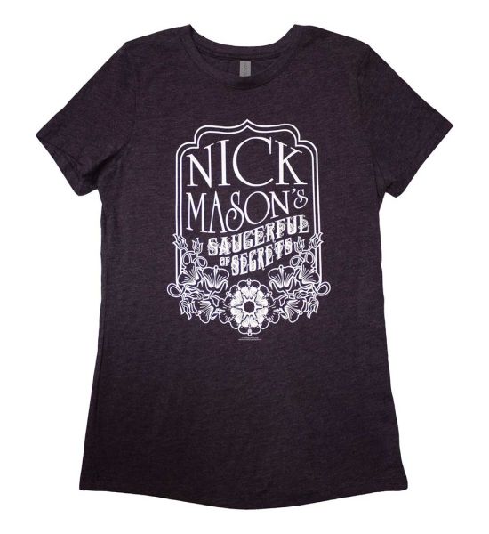 Nick Mason's Saucerful of Secrets: Flowers - Ladies Purple T-Shirt