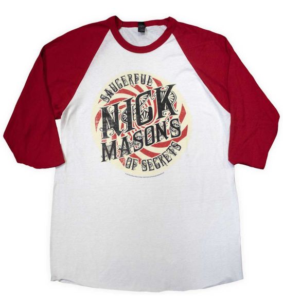 Nick Mason's Saucerful of Secrets: Spiral - Red & White T-Shirt