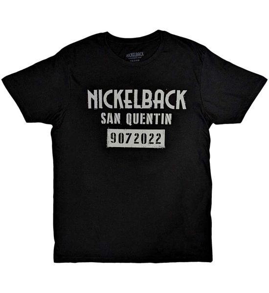 Nickelback: San Quentin - Black T-Shirt