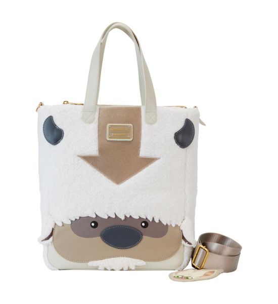 Loungefly: Avatar The Last Airbender Appa Cosplay Tote with Momo Charm