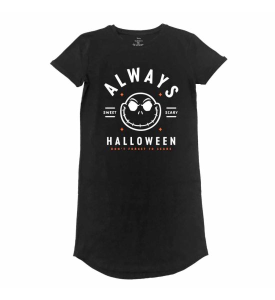 Nightmare Before Christmas: Always Halloween (T-Shirt Dress)