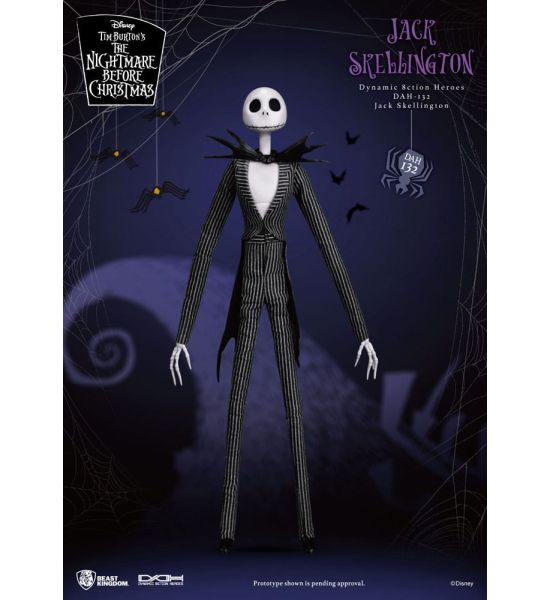 Nightmare before Christmas: Jack Dynamic 8ction Heroes Action Figure 1/9 (21cm) Preorder