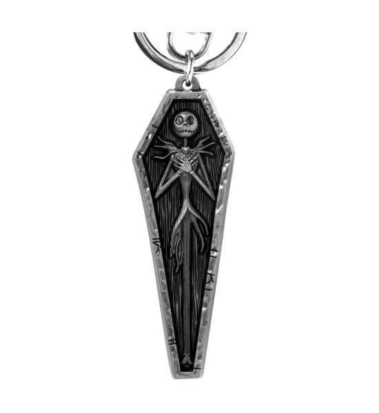 Nightmare before Christmas: Jack in Coffin Metal Keychain