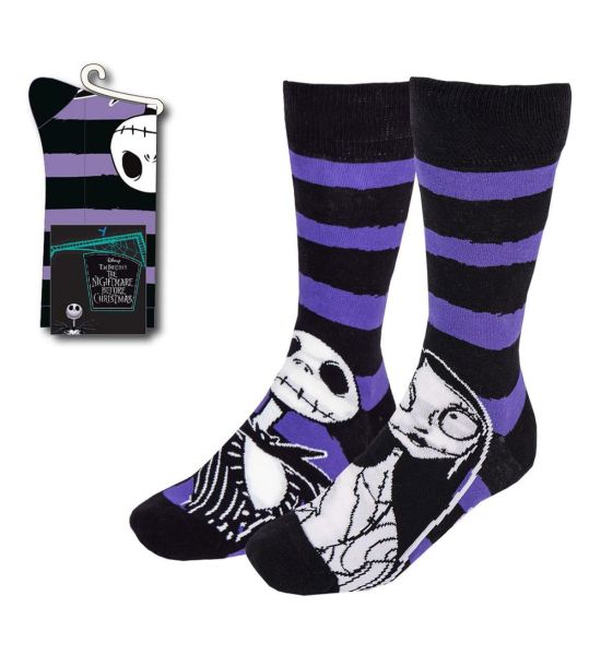 Nightmare Before Christmas: Jack & Sally Socks (38-45) Preorder