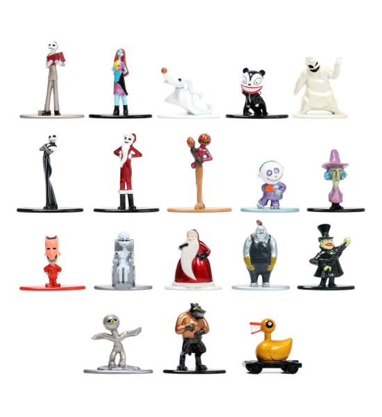 Nightmare before Christmas: Nano Metalfigs Diecast Mini Figures 18-Pack (4cm) Preorder