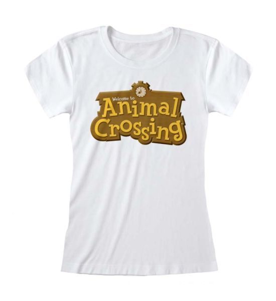 Nintendo Animal Crossing: 3D Logo Fitted T-Shirt