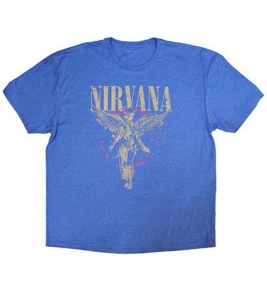 Nirvana: In Utero - Light Blue T-Shirt