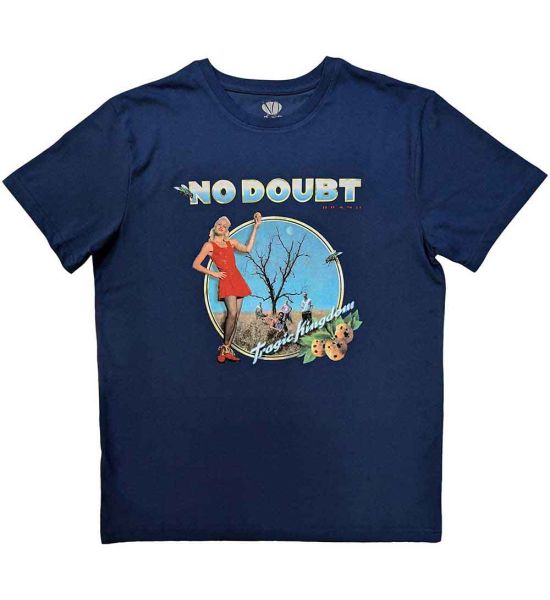 No Doubt: Tragic Kingdom - Denim Blue T-Shirt