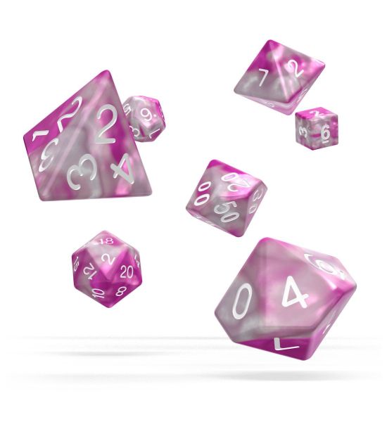 Oakie Doakie Dice: Gemidice - Magnolia RPG Set (7) Preorder