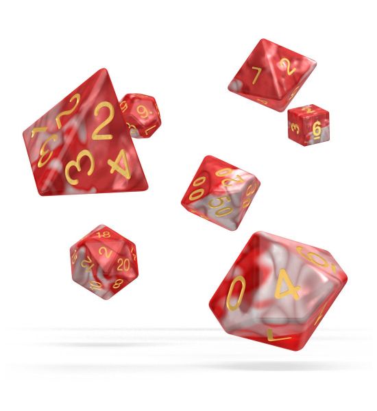 Oakie Doakie Dice: Gemidice - Red Sky RPG Set (7) Preorder