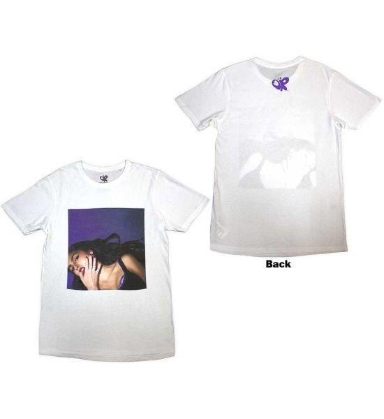 Olivia Rodrigo: Guts Album Cover (Back Print) - White T-Shirt