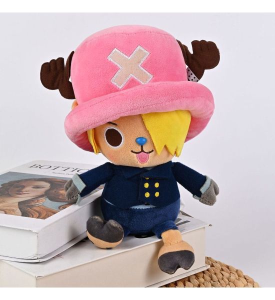 One Piece: Chopper x Sanji Plush Figure (25cm) Preorder