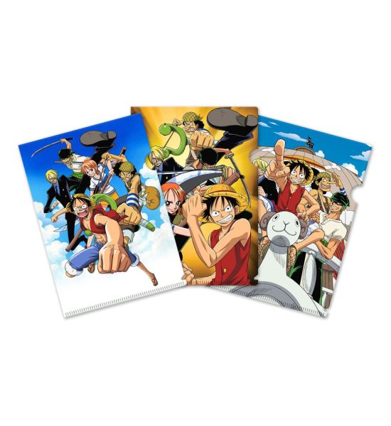 One Piece: Classic Adventures Clearfile 3-Set Preorder