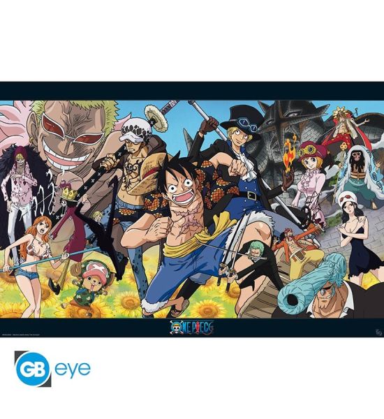 One Piece: Dressrosa Poster (91.5x61cm) Preorder