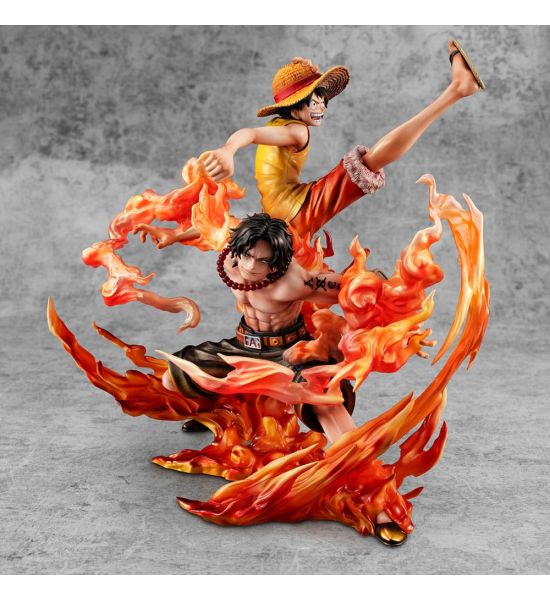 One Piece: Luffy & Ace Bond between Brothers 20th Limited Ver. P.O.P NEO-Maximum PVC Statue (25cm) Preorder