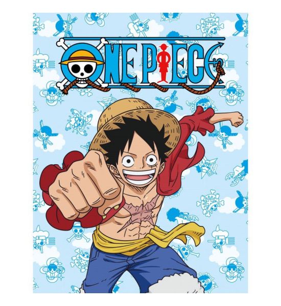 One Piece: Luffy Fleece Blanket (100 x 150cm) Preorder