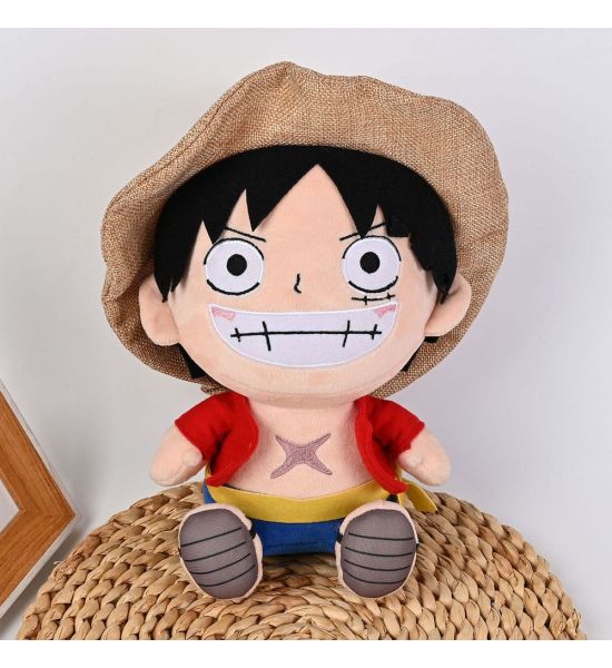 One Piece: Monkey D. Luffy Gear 5 New World Ver. Plush Figure (20cm) Preorder