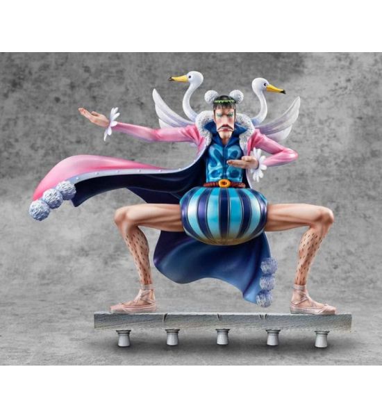 One Piece: Mr. 2 Bon Clay P.O.P PVC Statue Playback Memories (23cm) Preorder