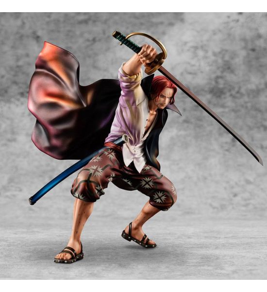 One Piece: Red-haired Shanks P.O.P Playback Memories PVC Statue (21cm) Preorder