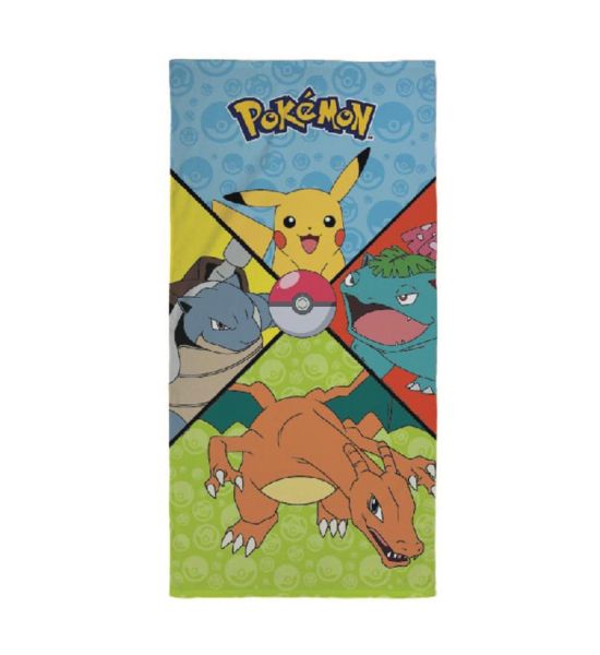 One Piece: Starter Pokemon Premium Towel (70cm x 140cm) Preorder