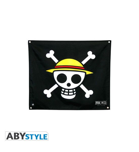 One Piece: Straw Hats Skull 50 x 60cm Polyester Flag