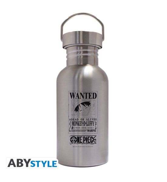 One Piece: Wanted 500ml Canteen Stainless Steel Bottle