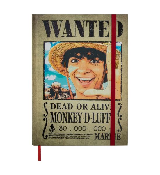 One Piece: Wanted Posters Notebook Preorder