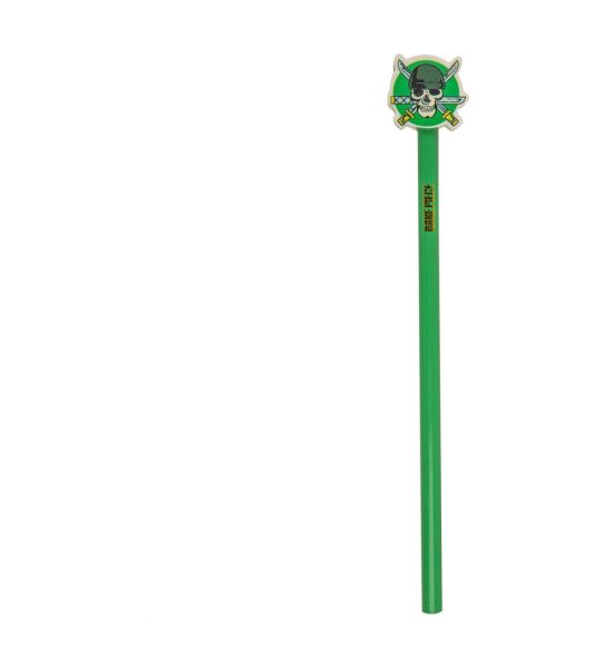 One Piece: Zoro Pencils with Eraser Topper Preorder