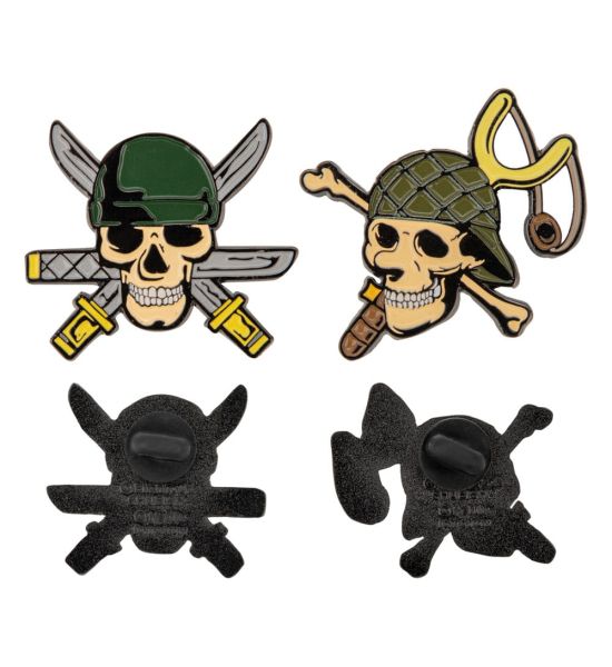 One Piece: Zoro & Usopp 2-Pack Pins Preorder