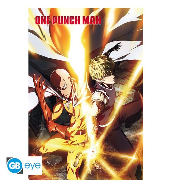 One Punch Man: Saitama & Genos Poster (91.5x61cm) Preorder