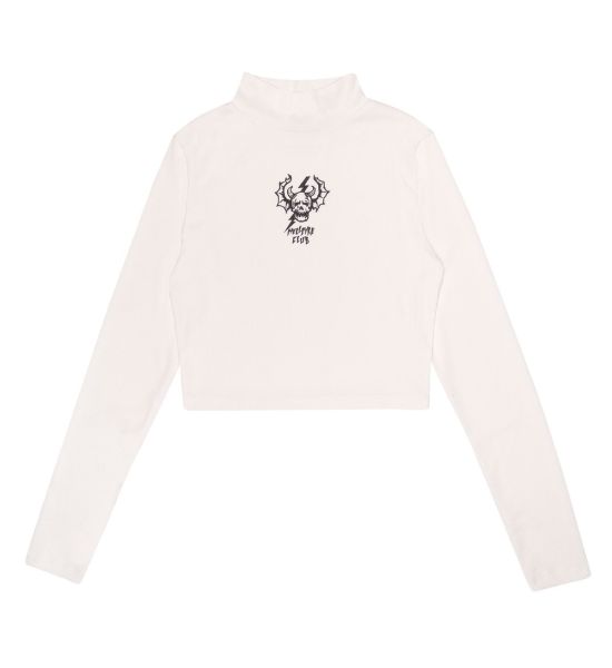 Stranger Things: Hellfire Club Logo Rib Top